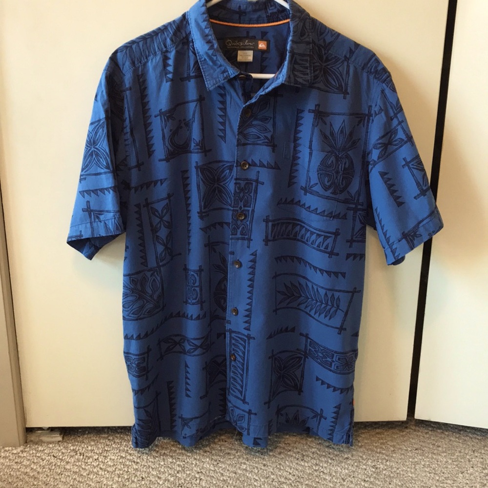 Quicksilver Waterman Collection button down shirt